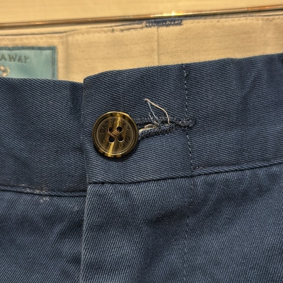 Castaway Harbor Pant Stretch Twill Nantucket Navy with American Flag - Picture 3 of 8